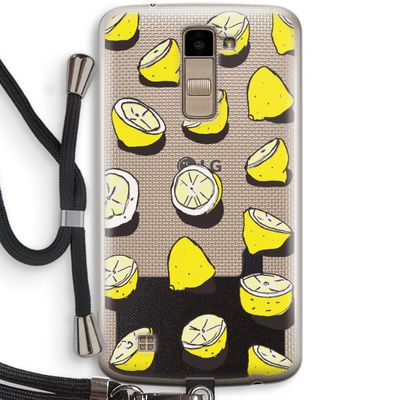 When Life Gives You Lemons...: LG K10 (2016) Transparant Hoesje met koord