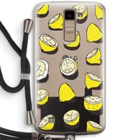 When Life Gives You Lemons...: LG K10 (2016) Transparant Hoesje met koord