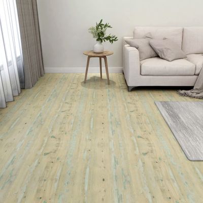 VidaXL Vloerplanken 20 st zelfklevend 1,86 m² pvc lichtbruin
