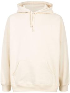 Supreme hoodie à logo orné de perles - Blanc