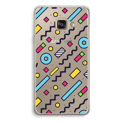 8-bit N°8: Samsung A3 (2017) Transparant Hoesje