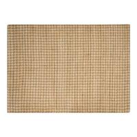 Beliani-ARAPTEPE-Laagpolig vloerkleed-Beige-160 x 230 cm-Jute