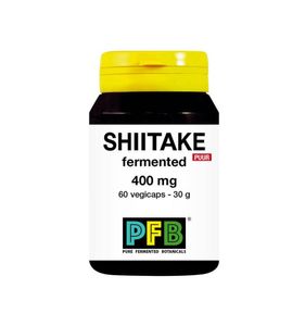 Shiitake fermented 400mg puur