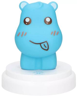 Alecto LED nachtlampje hippo- Blauw Alecto LED nachtlampje hippo- Blauw