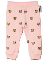 Moschino Kids pantalon de jogging à motif Teddy Bear - Rose