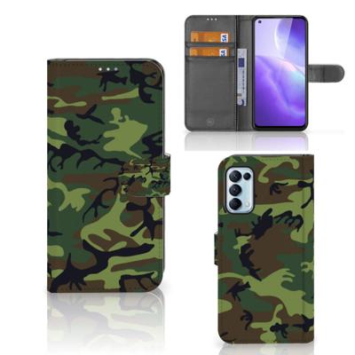 OPPO Find X3 Lite | Telefoon Hoesje | Army Dark