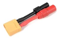 Conversie kabel XT150 (Anti-Spark) Vrouw > XT90 Man met silicone kabel 10AWG - thumbnail
