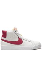 Nike baskets montantes Zoom Blazer ISO 'Sweet Beet' - Blanc - thumbnail