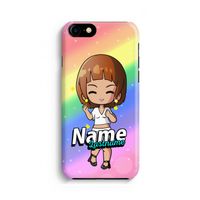 Chibi Maker vrouw: Volledig Geprint iPhone 7 Hoesje
