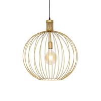 QAZQA Design hanglamp goud 50 cm - Wire Dos