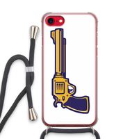 Pew Pew Pew: iPhone SE 2020 Transparant Hoesje met koord