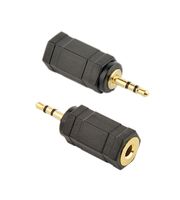 6,35 mm naar 3,5 mm audio-adapterstekker - thumbnail
