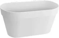 Elho loft urban wall duo wandbak 28 cm wit