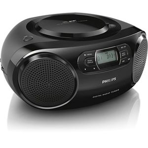 Philips AZB500 Draagbare cd-speler Zwart