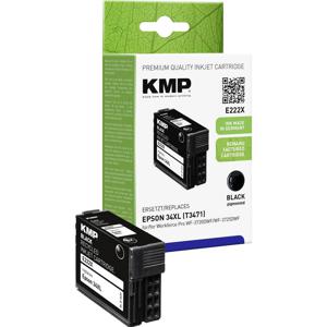 KMP Inktcartridge vervangt Brother 34XL, T3471 Compatibel Zwart E222X 1637,4001