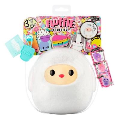 Fluffie Stuffiez - ASMR knuffel om te personaliseren - SCHAPEN - Vulling om te verwijderen en een ander personage te ontdekken - Vanaf 4 jaar