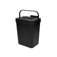 Benson GFT afvalbak - zwart - 3L - afsluitbaar - 16 x 13 x 21 cm? Benson GFT afvalbak - zwart - 3L - afsluitbaar - 16 x 13 x 21 cm?