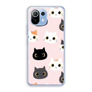 Katten: Xiaomi Mi 11 Lite Transparant Hoesje