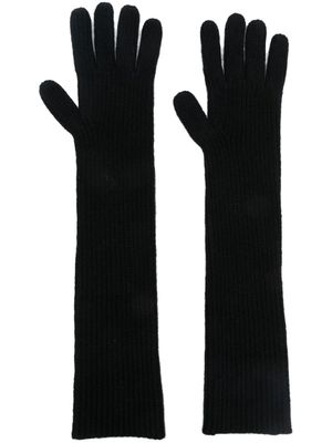 LouLou de Saison gants Milos en cachemire - Noir
