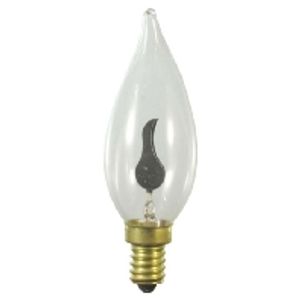 40847  - Candle-shaped lamp 3W 240V E14 clear 40847