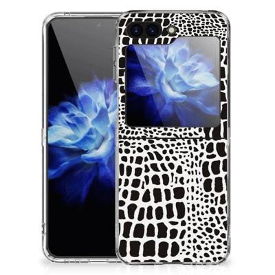 Samsung Galaxy Z Flip 5 | TPU Hoesje | Slangenprint