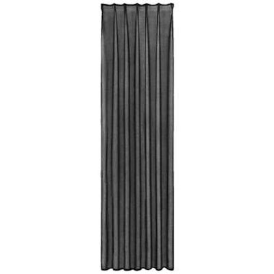 Gordijn Britt - zwart - 280x140 cm (1 stuk) - Leen Bakker
