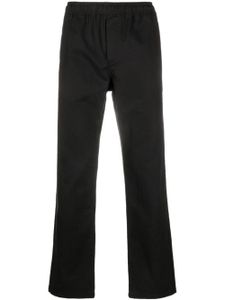 SAMSOE SAMSOE pantalon droit à taille élastiquée - Noir