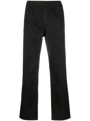 SAMSOE SAMSOE pantalon droit à taille élastiquée - Noir