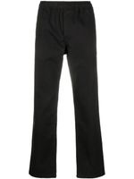 SAMSOE SAMSOE pantalon droit à taille élastiquée - Noir