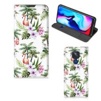 Motorola Moto G9 Play | Hoesje maken | Flamingo Palms