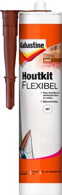 Houtkit Flexibel Wit 0,3L - Alabastine