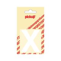 Deco letter x helvetica wit 60 mm Pickup - Pickup