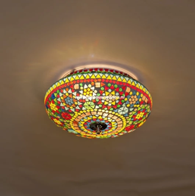 Plafonniere Cantara multi-colour in 3 maten