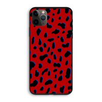 Red Leopard: iPhone 11 Pro Biologisch afbreekbaar hoesje