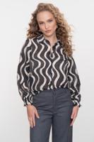 Geisha Blouse 53915-20 Blouse 999 Black/gold