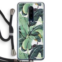 Bananenbladeren: OnePlus 7 Pro Transparant Hoesje met koord