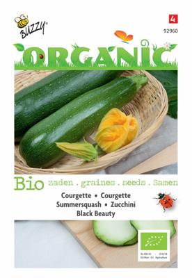 Organic Courgette Black Beauty (Skal 14725) - Buzzy