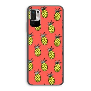 Ananas: Xiaomi Redmi Note 10 5G Transparant Hoesje