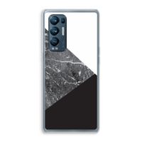 Combinatie marmer: Oppo Find X3 Neo Transparant Hoesje