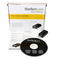 StarTech.com Virtuele 7.1 USB Stereo Audio Adapter Externe Geluidkaart - thumbnail