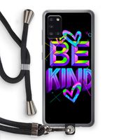 Be Kind: Samsung Galaxy A31 Transparant Hoesje met koord