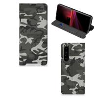 Sony Xperia 1 III | Hoesje met Magneet | Army Light