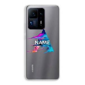 Abstract Spectrum: Xiaomi Mi Mix 4 Transparant Hoesje