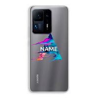 Abstract Spectrum: Xiaomi Mi Mix 4 Transparant Hoesje