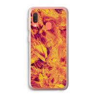 Eternal Fire: Samsung Galaxy A20e Transparant Hoesje