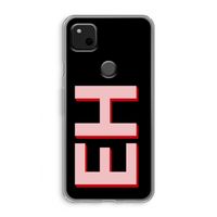 Monogram: Google Pixel 4a Transparant Hoesje