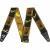 Fender Weighless 2" Monogrammed Strap Black/Yellow/Brown gitaarband