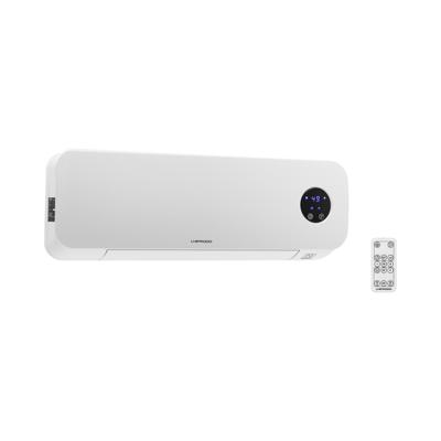 wandverwarming - keramisch - 10 - 49 °C - 1000/2000 W - afstandsbediening - extra slank