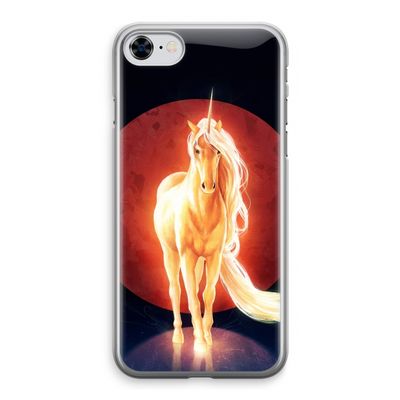 Last Unicorn: iPhone 8 Transparant Hoesje