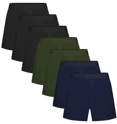 7-pak wijde heren bamboe boxershorts - Kay